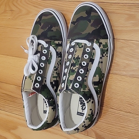Vans Oldschool custom camo mens size 11.5 - Picture 6 of 14